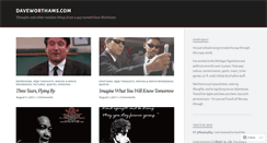 Desktop Screenshot of daveworthams.com
